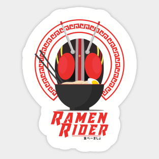 Ramen Rider Sticker